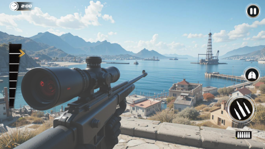 اسکرین شات 3 بازی Modern Sniper 3d Assassin