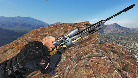 اسکرین شات بازی Mountain Sniper Shooter: Free Shooting Games 2018 4