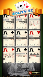 اسکرین شات بازی Solitaire - Klondike, FreeCell 1