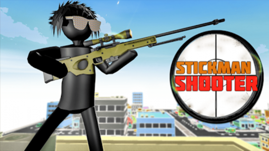 اسکرین شات بازی Stickman Sniper Shooter games 1