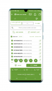اسکرین شات برنامه Bulk sms sender Excel,Text... 5