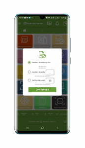 اسکرین شات برنامه Bulk sms sender Excel,Text... 8