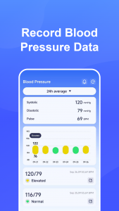 اسکرین شات 1 برنامه Blood Pressure