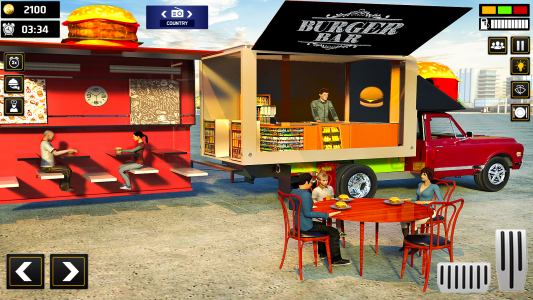 اسکرین شات برنامه Food Truck Driving Simulator 2