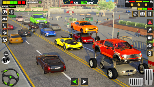 اسکرین شات بازی SUV Jeep Car Parking Car Games 4