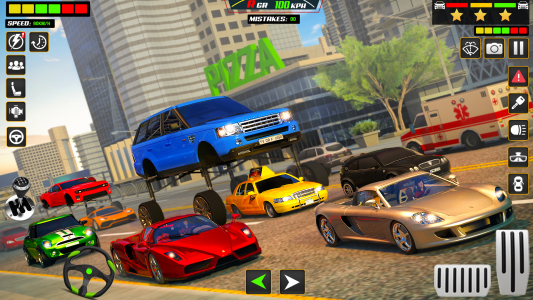 اسکرین شات بازی SUV Jeep Car Parking Car Games 1