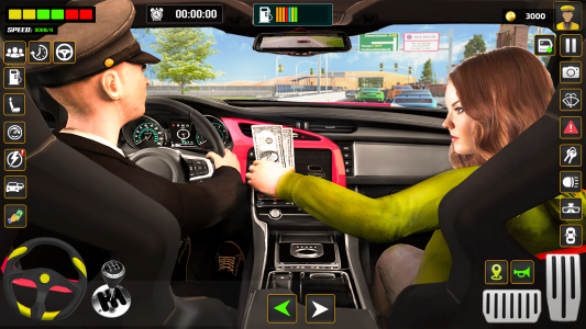 اسکرین شات برنامه City Cab Driver Car Taxi Games 6