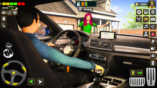 اسکرین شات برنامه City Cab Driver Car Taxi Games 1