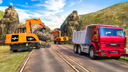 اسکرین شات برنامه Build Road Construction Games 5
