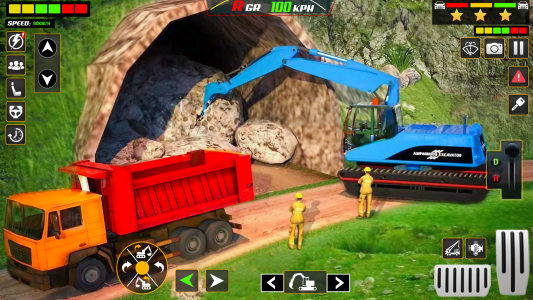 اسکرین شات برنامه Excavator City Construction 3d 3