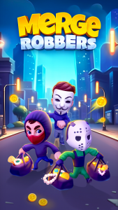 اسکرین شات 1 بازی Merge Robbers: Idle Merging