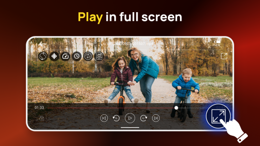 اسکرین شات 5 برنامه All Video Player Media Player