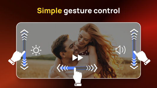 اسکرین شات 2 برنامه All Video Player Media Player
