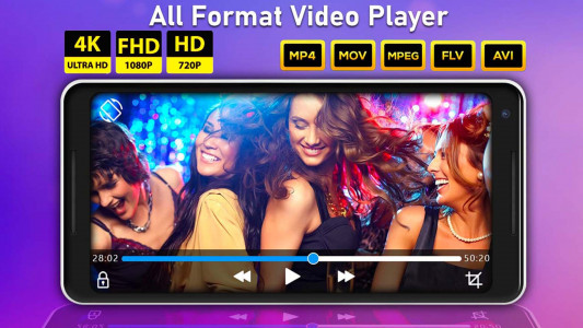 اسکرین شات برنامه All Video Player Media Player 1