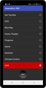 اسکرین شات برنامه Remote Control for Sky/Directv 4