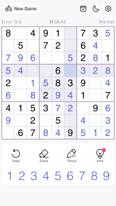 اسکرین شات بازی Sudoku - Classic Sudoku Game 1