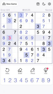 اسکرین شات بازی Sudoku - Classic Sudoku Game 3