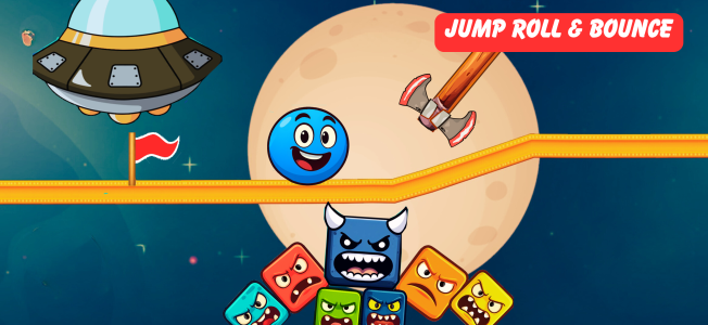 اسکرین شات 1 بازی Bounce Ball: Red Roller Ball