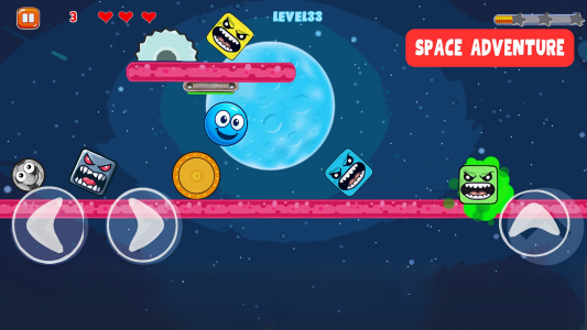 اسکرین شات 3 بازی red hero ball 4 - bounce jump