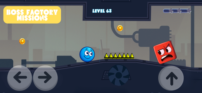 اسکرین شات 6 بازی Red Hero 4: Ball Bounce Bosses