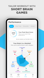 اسکرین شات 6 برنامه Peak – Brain Games & Training