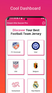 اسکرین شات برنامه Dream Kits Soccer Pro 2025 2