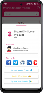 اسکرین شات 6 برنامه Dream Kits Soccer Pro 2025