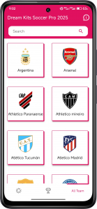 اسکرین شات 4 برنامه Dream Kits Soccer Pro 2025