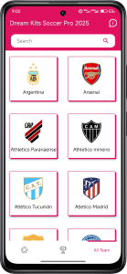 اسکرین شات 4 برنامه Dream Kits Soccer Pro 2025