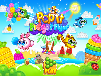 اسکرین شات 1 بازی Pop It Fidget Flyer Toys