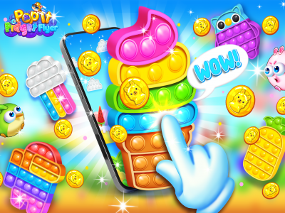 اسکرین شات 2 بازی Pop It Fidget Flyer Toys
