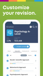 اسکرین شات برنامه Brainscape: Smarter Notecards 2