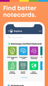 اسکرین شات برنامه Brainscape: Smarter Notecards 5