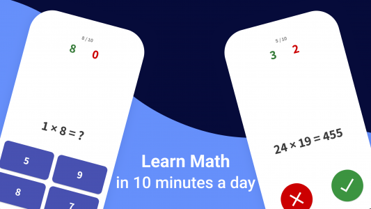 اسکرین شات بازی Times Tables - Multiplication 6