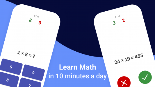اسکرین شات 6 بازی Times Tables - Multiplication