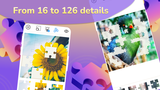 اسکرین شات 6 بازی Adults Jigsaw Puzzle Games HD