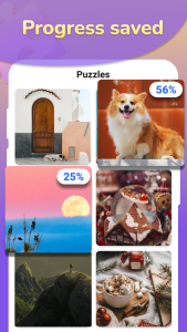 اسکرین شات 4 بازی Adults Jigsaw Puzzle Games HD