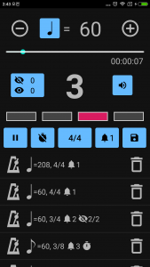 اسکرین شات برنامه CarlTune - Chromatic Tuner 8