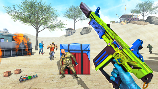 اسکرین شات 1 برنامه Cover Strike: Offline Shooting