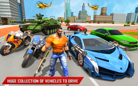 اسکرین شات 3 برنامه City Gangster Car Racing Game