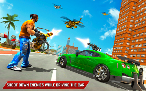 اسکرین شات برنامه City Gangster Car Racing Game 4