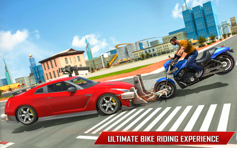 اسکرین شات 1 برنامه City Gangster Car Racing Game