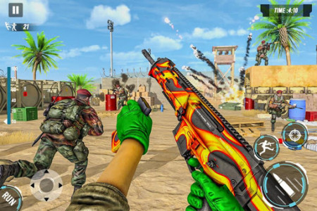 اسکرین شات بازی FPS Shooter:3D Gun Fire Games 4