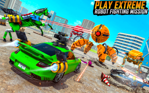 اسکرین شات 3 برنامه Horse Robot Car Game 3D