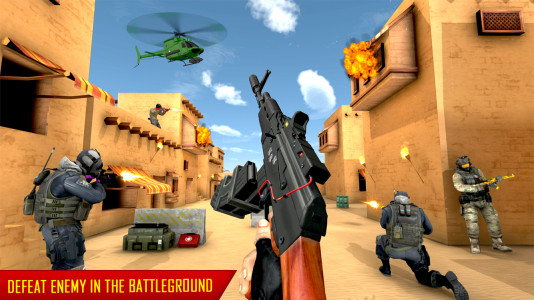 اسکرین شات برنامه Real Fps Shooter Games Gun Ops 2