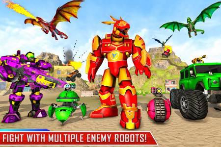 اسکرین شات برنامه Flying Dragon Game: Dragon War 4
