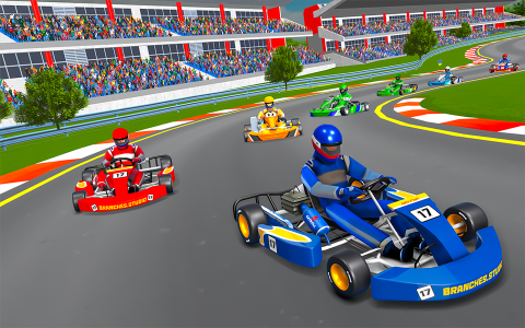 اسکرین شات برنامه Go-Kart Car Racing Games 3D 5
