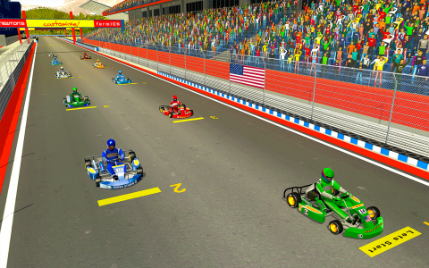 اسکرین شات برنامه Go Kart Racing Games 3D Stunt 4