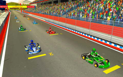 اسکرین شات برنامه Go-Kart Car Racing Games 3D 2
