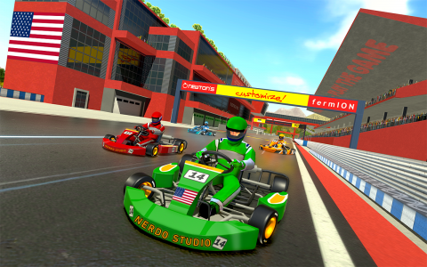 اسکرین شات برنامه Go Kart Racing Games 3D Stunt 5